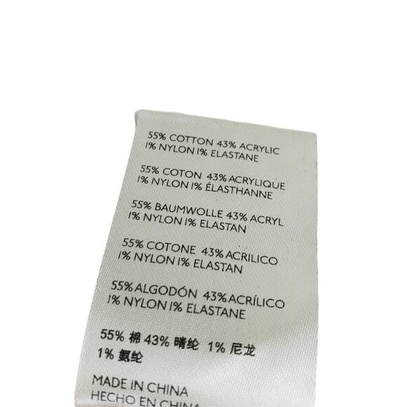 Free People Coconut Loose Weave Sandy Combo Knit Pullover Off Shoulder Hi Low - Picture 9 of 12